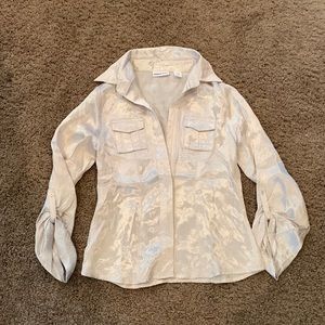 Girl’s Limited Too zip up shirt
